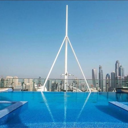 Luxury Modern Studio In Jlt With Amazing View & Rooftop Pool - Sleeps 3 Dubai Dış mekan fotoğraf