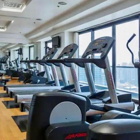 Luxury Modern Studio In Jlt With Amazing View & Rooftop Pool - Sleeps 3 Dubai Dış mekan fotoğraf